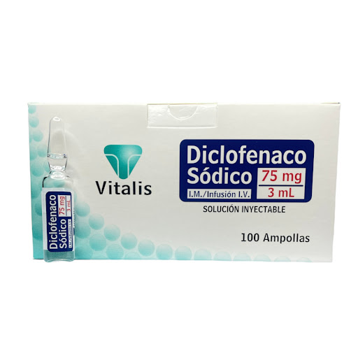 DICLOFENAC SODICO 75MG AMP I.V-I.M 3ML X 1 (VITALIS)